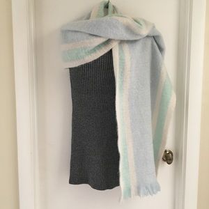 NWOT Free People Fringe Blanket Scarf